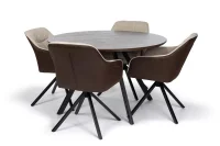 Jídelní stůl GYRUS 120 hnědá