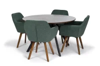 Jídelní stůl GYRUS 120 hnědá