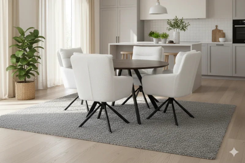 Jídelní stůl GYRUS 120 hnědá