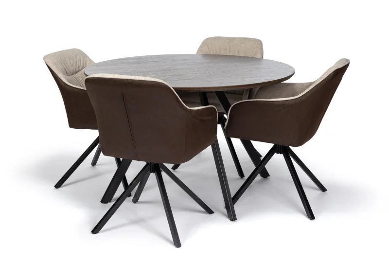 Jídelní stůl GYRUS 120 hnědá