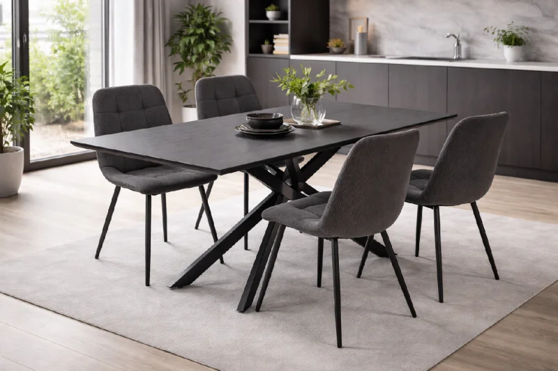 Jídelní stůl NEROSS 180 černá