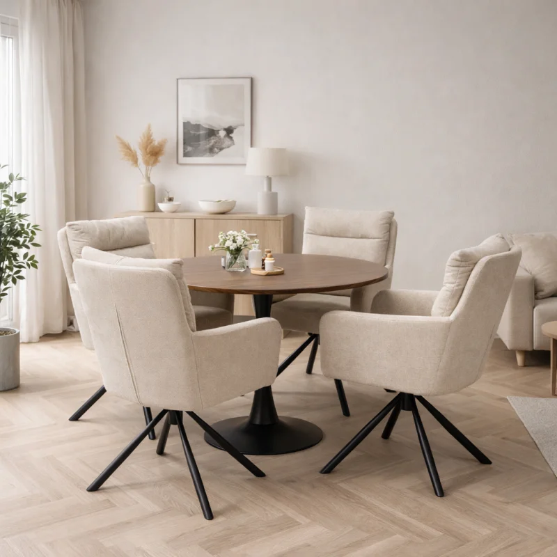 Jídelní stůl ORBIS 100 hnědá