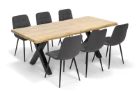 Jídelní židle ARIA šedá