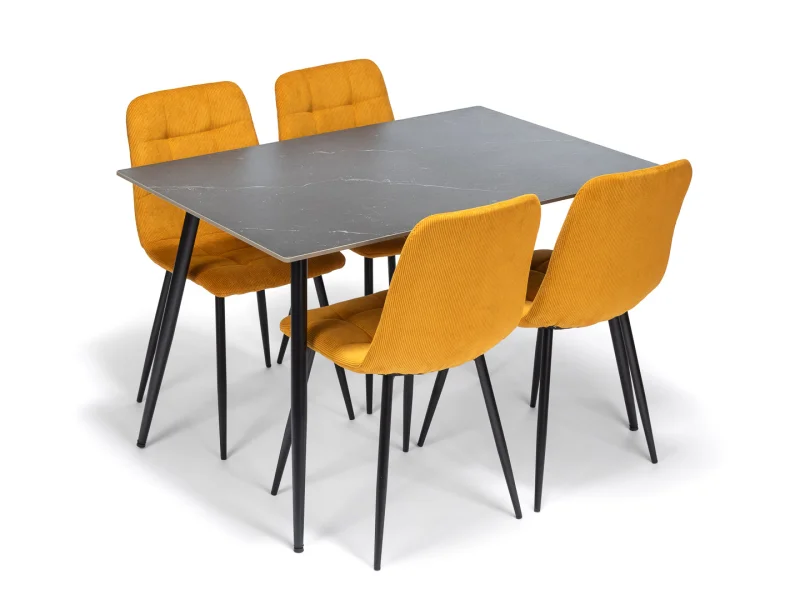 Jídelní židle ARIA žlutá