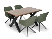 Jídelní židle LOREN zelená