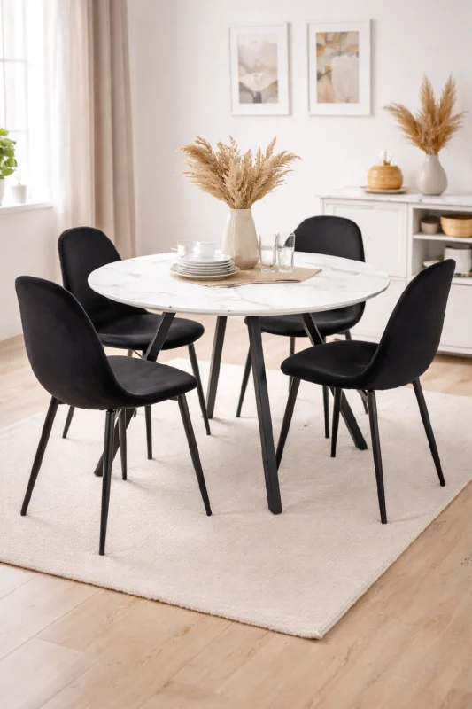 Jídelní židle MARIE černá
