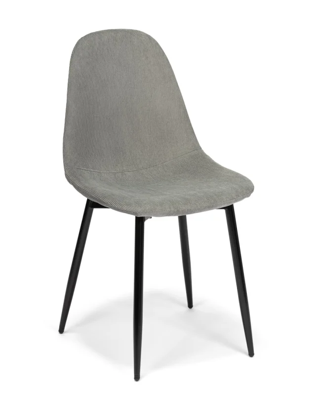 Jídelní židle MARIE šedý manšestr