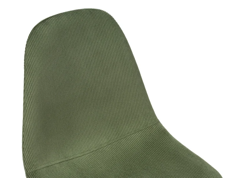 Jídelní židle MARIE zelená manšestr