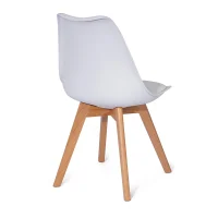 Jídelní židle SCANDINO bílá