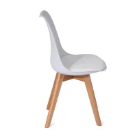 Jídelní židle SCANDINO bílá