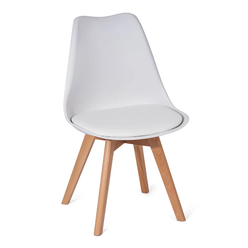 Jídelní židle SCANDINO bílá