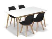 Jídelní židle SCANDINO černá