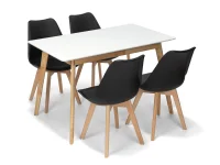 Jídelní židle SCANDINO černá