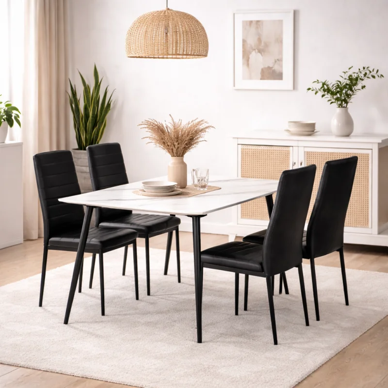 Jídelní židle TINO černá