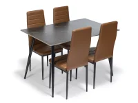 Jídelní židle TINO hnědá