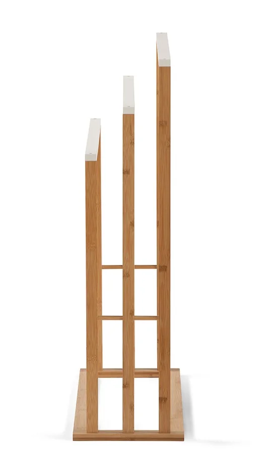 Věšák na ručníky TRENO bílá