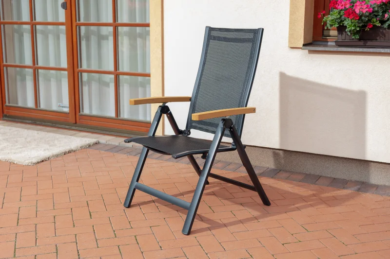Polohovací hliníkové křeslo COMFORT ASS