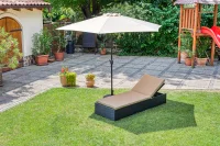 Zahradní boční slunečník HAPPY SUN 300 béžová