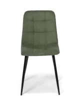 Jídelní stůl CERAMON 120 natural + 4 ks jídelní židle ARIA zelená