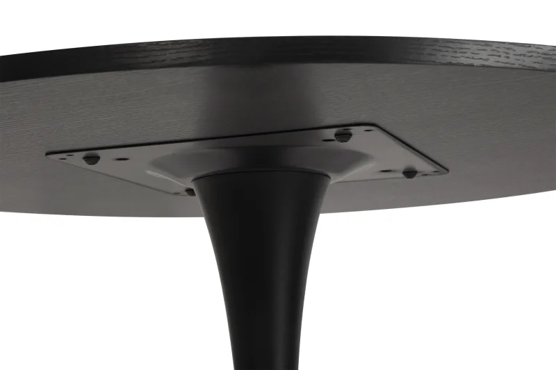 Jídelní stůl ORBIS 80 hnědá + 3ks jídelní židle Marie černá