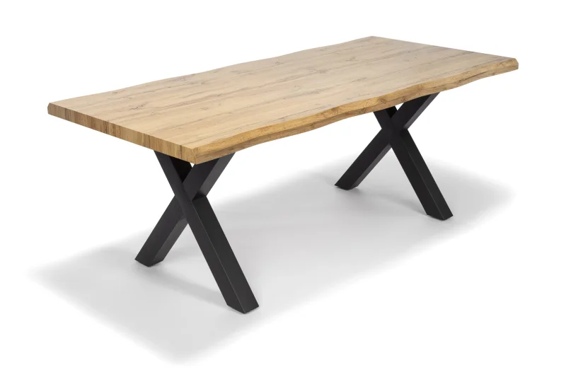 Jídelní stůl ROBUL 200 + 6ks jídelní židle ARIA zelená