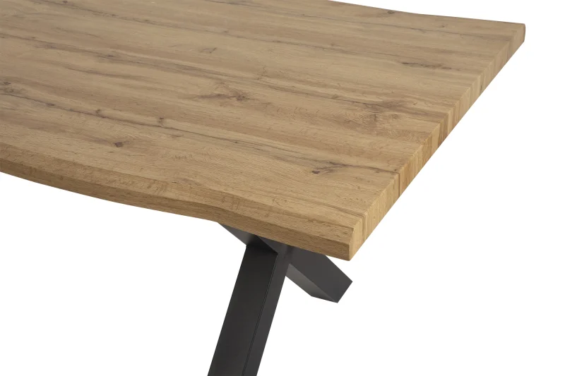 Jídelní stůl ROBUL 200 + 6ks jídelní židle ARIA zelená