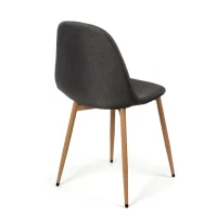 Jídelní stůl SCANDINAVIA 150 + 4ks jídelní židle MARIE tm. šedá