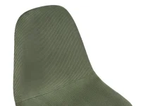 Jídelní stůl CERAMON 120 bílá + 4ks jídelní židle MARIE zelená