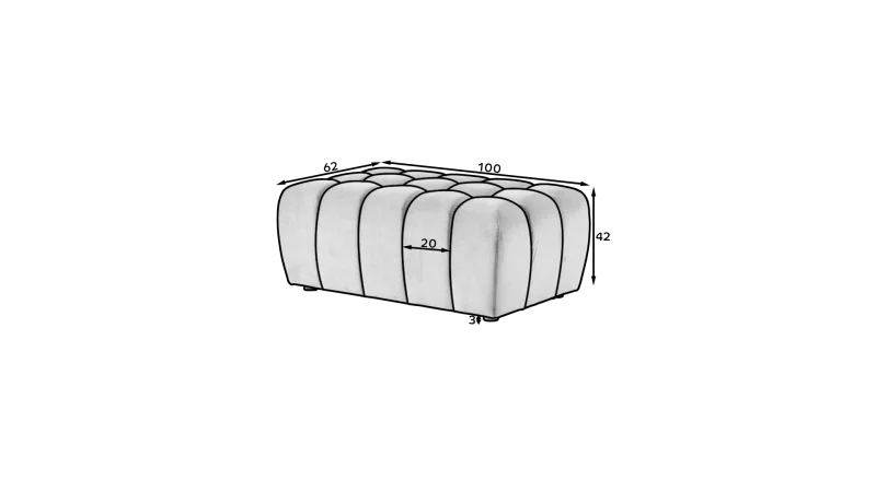 Lazaro Pouf
