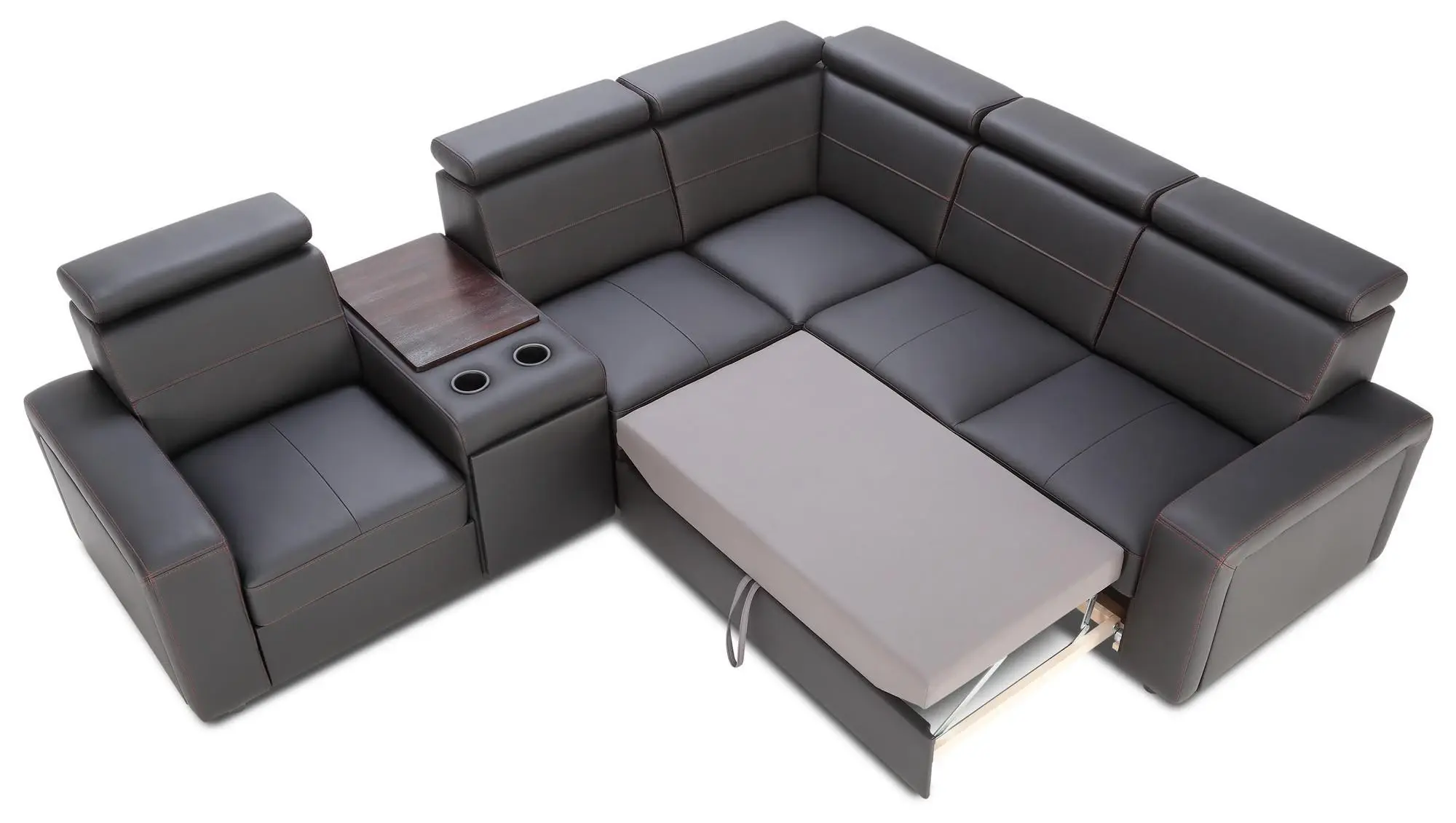 Kožená sedací souprava LUCIO MAX