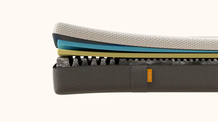 Kontinentální postel Emma Classic boxspring Flip 200x180 krémová