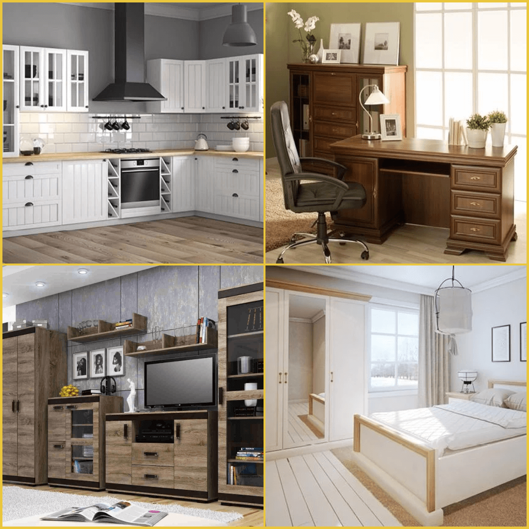 Sektorový nábytok -obývačka, spálňa, pracovňa a kuchyňa. Ako si vybrať sektorový nábytok